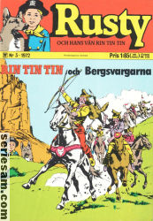 Rusty och hans vän Rin Tin Tin 1972 nr 3 omslag serier
