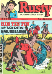 Rusty och hans vän Rin Tin Tin 1972 nr 4 omslag serier