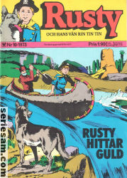 Rusty och hans vän Rin Tin Tin 1973 nr 10 omslag serier