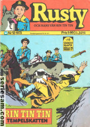 Rusty och hans vän Rin Tin Tin 1973 nr 12 omslag serier