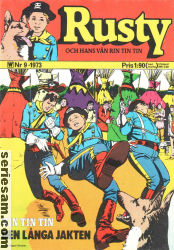 Rusty och hans vän Rin Tin Tin 1973 nr 9 omslag serier