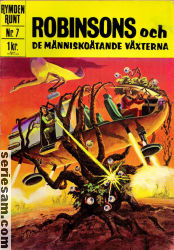Rymden runt 1967 nr 7 omslag serier Rymden runt 1967 nr 7 omslag serier