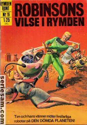 Rymden runt 1969 nr 16 omslag serier