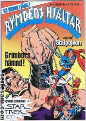 Rymdens hjältar med Stålpojken 1980 nr 3 omslag serier Rymdens hjältar med Stålpojken 1980 nr 3 omslag serier