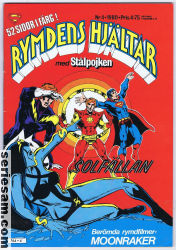 Rymdens hjältar med Stålpojken 1980 nr 4 omslag serier Rymdens hjältar med Stålpojken 1980 nr 4 omslag serier
