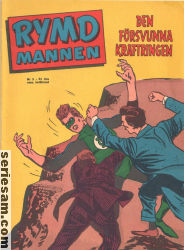 Rymdmannen 1962 nr 5 omslag serier