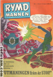 Rymdmannen 1964 nr 1 omslag serier Rymdmannen 1964 nr 1 omslag serier