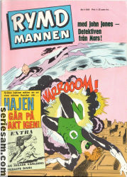 Rymdmannen 1964 nr 4 omslag serier Rymdmannen 1964 nr 4 omslag serier