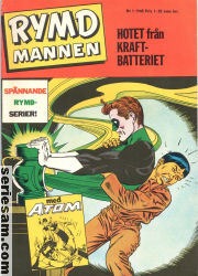 Rymdmannen 1965 nr 1 omslag serier Rymdmannen 1965 nr 1 omslag serier