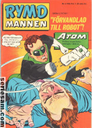 Rymdmannen 1965 nr 6 omslag serier Rymdmannen 1965 nr 6 omslag serier