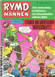 Rymdmannen 1966 nr 1 omslag serier Rymdmannen 1966 nr 1 omslag serier