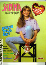 Sabina 1989 omslag serier Sabina 1989 omslag serier