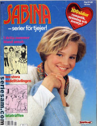 Sabina 1990 nr 1 omslag serier