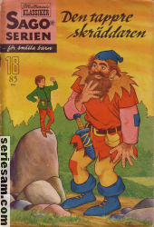 Sagoserien 1957 nr 18 omslag serier Sagoserien 1957 nr 18 omslag serier
