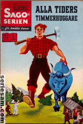 Sagoserien 1961 nr 63 omslag serier Sagoserien 1961 nr 63 omslag serier