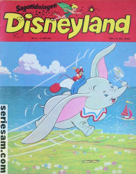 Sagotidningen Disneyland 1973 nr 10 omslag serier