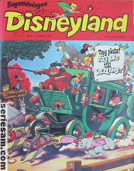 Sagotidningen Disneyland 1973 nr 14 omslag serier