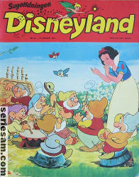 Sagotidningen Disneyland 1973 nr 16 omslag serier