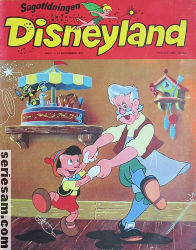 Sagotidningen Disneyland 1973 nr 17 omslag serier