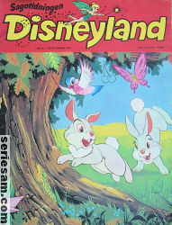 Sagotidningen Disneyland 1973 nr 18 omslag serier
