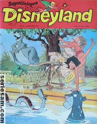 Sagotidningen Disneyland 1973 nr 20 omslag serier