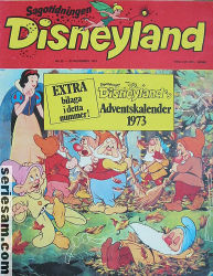Sagotidningen Disneyland 1973 nr 22 omslag serier