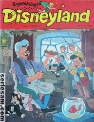 Sagotidningen Disneyland 1973 nr 23 omslag serier