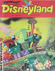 Sagotidningen Disneyland 1973 nr 4 omslag serier Sagotidningen Disneyland 1973 nr 4 omslag serier