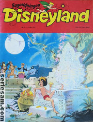 Sagotidningen Disneyland 1973 nr 8 omslag serier