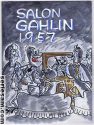 Salon Gahlin 1957 omslag serier