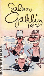 Salon Gahlin 1971 omslag serier
