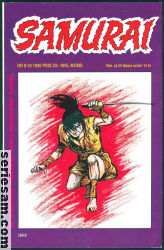 Samurai 1990 nr 9/10 omslag serier