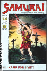 Samurai 1992 nr 5/6 omslag serier