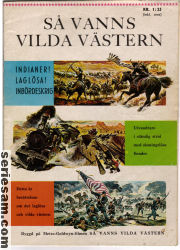 Så vanns Vilda västern 1967 omslag serier