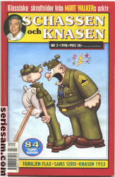 Schassen och Knasen 1998 nr 2 omslag serier