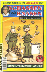 Schassen och Knasen 1998 nr 3 omslag serier