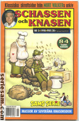 Schassen och Knasen 1998 nr 5 omslag serier