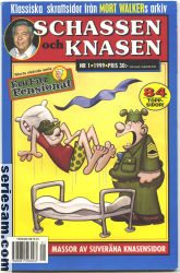 Schassen och Knasen 1999 nr 1 omslag serier