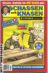 Schassen och Knasen 1999 nr 3 omslag serier