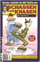 Schassen och Knasen 2000 nr 3 omslag serier