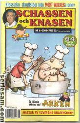 Schassen och Knasen 2000 nr 6 omslag serier