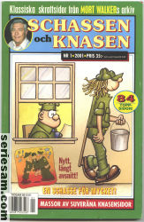 Schassen och Knasen 2001 nr 1 omslag serier