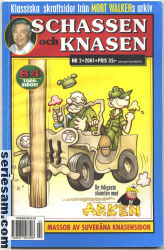 Schassen och Knasen 2001 nr 2 omslag serier