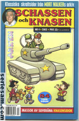 Schassen och Knasen 2002 nr 4 omslag serier