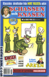 Schassen och Knasen 2002 nr 6 omslag serier