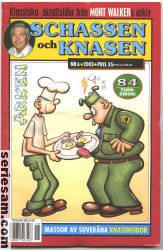 Schassen och Knasen 2003 nr 6 omslag serier