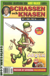Schassen och Knasen 2004 nr 1 omslag serier