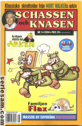 Schassen och Knasen 2004 nr 5 omslag serier