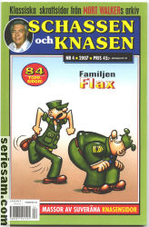 Schassen och Knasen 2007 nr 4 omslag serier