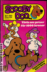 Scooby Doo 1981 nr 1 omslag serier